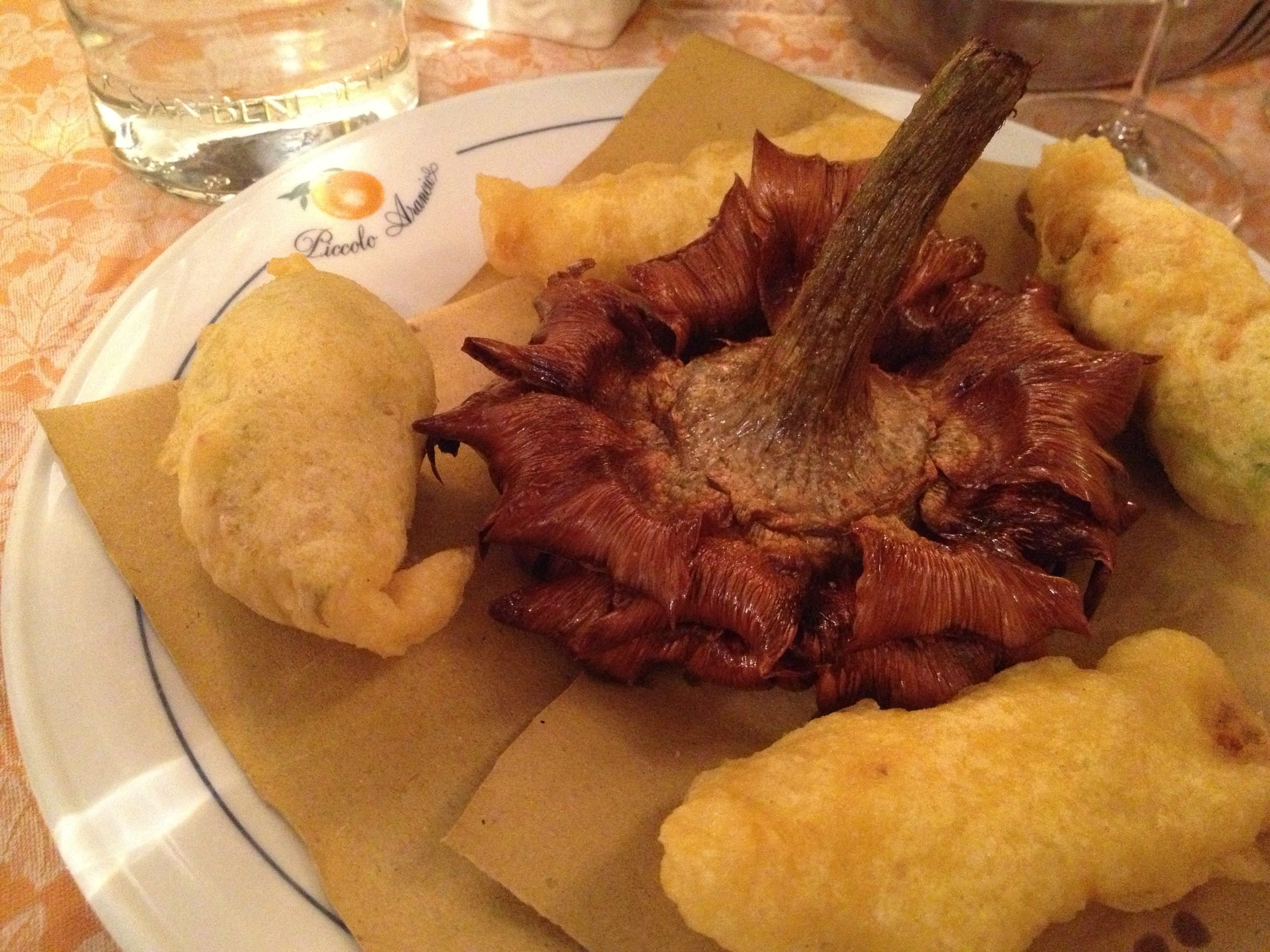 Piccolo Arancio a Roma, mangiare dietro la Fontana di Trevi Federica Piersimoni