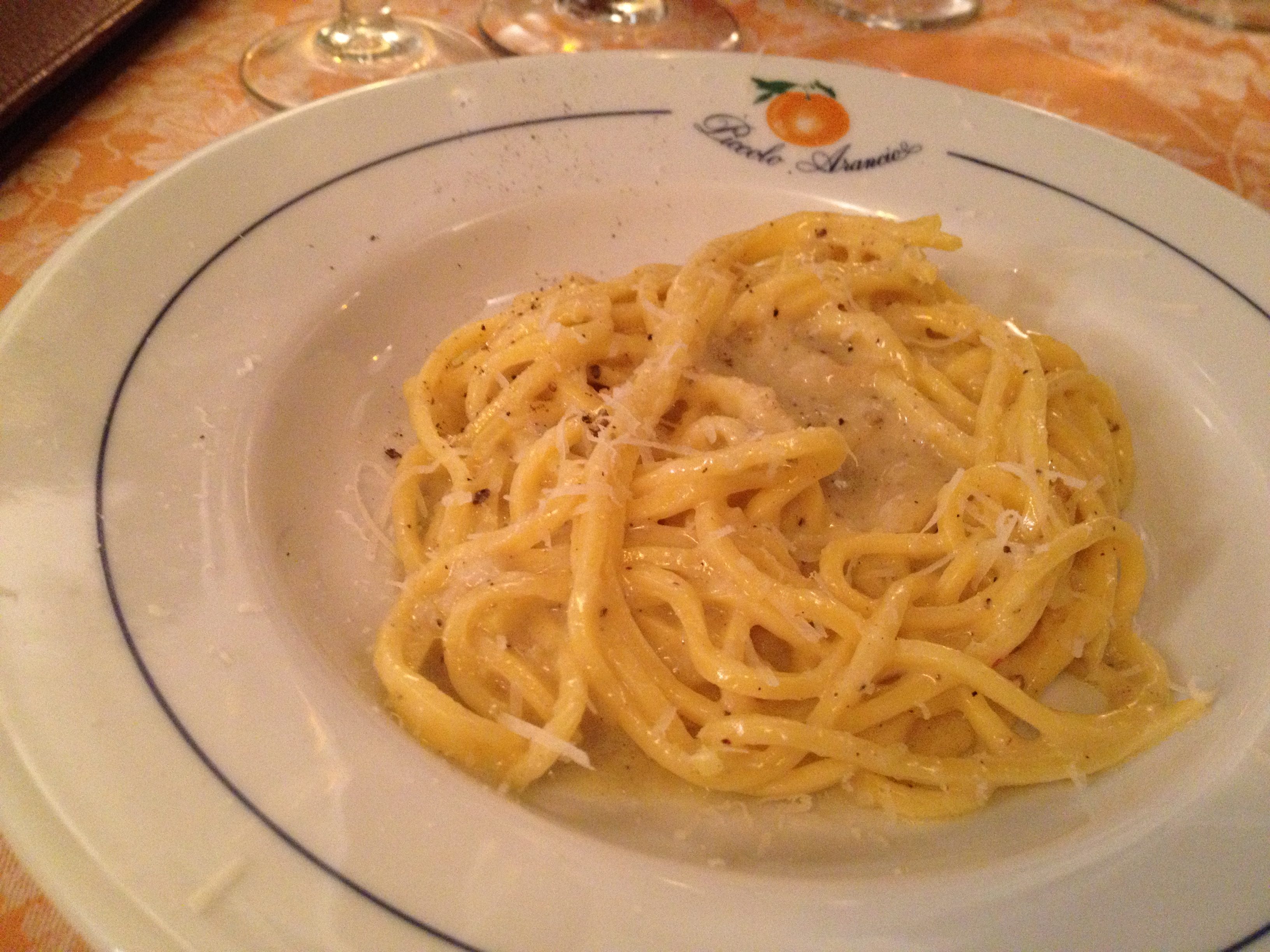 Piccolo Arancio a Roma, mangiare dietro la Fontana di Trevi Federica Piersimoni