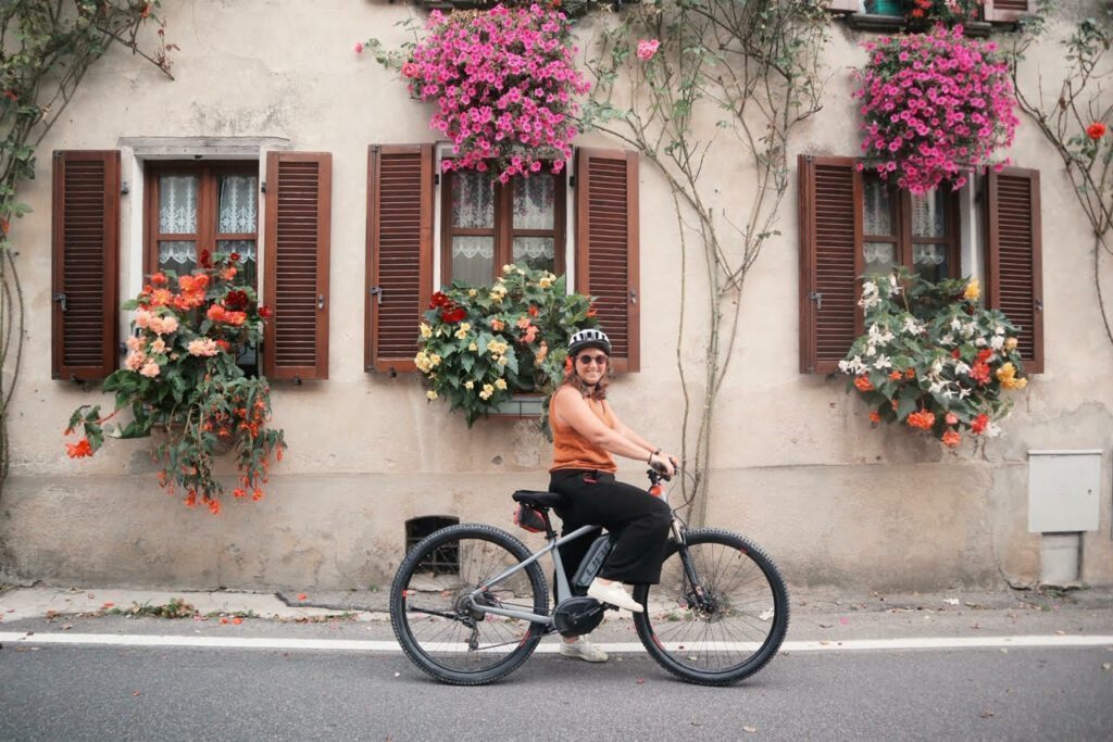 Federica in ebike