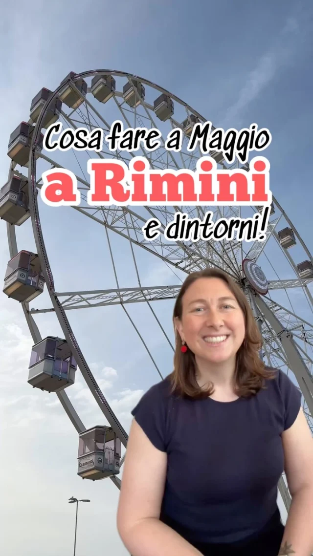 Eventi di Maggio 2025 a Rimini e dintorni!
☺️ se vuoi ricevere l’aggiornamento sugli eventi settimana dopo settimana, iscriviti al canale broadcast “Ciao Rimini”, è gratis e lo trovi sul profilo di @federchicca ‼️

🍺Dal 9 all’11 maggio si tiene a Misano Adriatico la seconda settimana dell’Oktoberfest di Primavera presso Arena 58. Non solo crauti e stinco di maiale e ovviamente birra, ma anche un’area dedicata ai più piccoli con laboratori e giochi. 
.
🐑Domenica 11 maggio Intrecci di Cashmere a San Leo, alla scoperta della filiera del cashmere in Alta Valmarecchia. Programma dalla mattina con colazione fino al laboratorio del pomeriggio. Prenotazione obbligatoria. 
.
🌙 Il 10 e l’11 maggio alla Villa des Vergers si tiene il solo e unico Gipsy Garden “A sogni spiegati”. Tanti workshop, musica, un evento imperdibile per la primavera, il programma delle due giornate è già online. 
.
🍷Dal 16 al 18 maggio a Cattolica si tiene Wein Tour dalle 17 fino a sera. Degustazioni, musica e lo street food degli chef di Chef to Chef. Come funzione e quanto vengono i coupon degustazione, tutto nella pagina Instagram dedicata. 
.
🌺Il 17 e il 18 maggio a Santarcangelo di Romagna si tiene Balconi Fioriti: piante, fiori, artigianato, incontri e benessere. 
.
❤️Infine sabato 24 maggio, apertura straordinaria al Museo degli Sguardi a Rimini, dalle 16 alle 18, in Viale delle Grazie 12.
.
➡️Mi sono dimenticata qualcosa? 
☺️Aggiungi l’evento nei commenti
👏Tagga o invia il Reel ad un amico! 
.
#eventi #rimini #eventiarimini #riminieventi #maggio #cosafarearimini #cosavederearimini #riminibeach #maggioarimini #vacanzaarimini