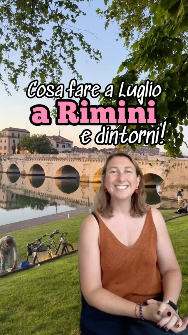 🩷 Eventi di Luglio 2025 a Rimini e dintorni!
🤩 iscrivitivi al canale broadcast “Ciao Rimini”, se vuoi ricevere gli aggiornamenti settimana dopo settimana.
.
🍷 Dal 4 al 6 luglio sul Ponte di Tiberio di Rimini si tiene P.assaggi di Vino, dalle 19 si beve bene con la Strada dei Vini
.
🎭 Dal 4 al 13 luglio a Santarcangelo di Romagna si tiene Santarcangelo Festival con la sua 55esima edizione, tra spettacoli, concerti, installazioni, incontri, workshop negli spazi all’aperto e in altri luoghi della città
.
💥 Dal 13 al 20 luglio, Carton Club a Rimini si divide tra il centro storico e Piazzale Fellini, tra gli ospiti, Milo Manara, uno tra i più grandi fumettisti italiani 
.
🎶 Dal 15 al 26 luglio si tiene il Verucchio Music Festival, per la sua 41esima edizione 7 serate di musica in una delle cornici più belle della Romagna
.
🫓 Dal 18 al 20 luglio Piadiniamo a Savignano sul Rubicone , la fiera della piadina più grande d’Italia, musica, eventi e ovviamente tantissima piadina 
.
🧑‍🍳 Dal  22 al 25 luglio si tiene la 25esima edizione della “Collina dei Piaceri 2025”, a Poggio Torriana. Una festa enogastronomica che unisce tradizione, innovazione e cultura, con grandi chef provenienti da tutta Italia
.
🏰 Dal 25 al 27 luglio tornano le Giornate Medievali di San Marino, rievocazioni storiche, spettacoli, antichi mestieri e sapori tradizionali.
.
🌈 Infine, il 26 luglio sul Parco del Mare si tiene il Rimini Summer Pride ,celebrazione, riflessione e solidarietà, un’importante dichiarazione di orgoglio e difesa dei diritti LGBTQIA+. 
.
➡️ Che ne dici, mi sono dimenticata qualcosa? 💌 Aggiungi l’evento nei commenti, tagga o invia il reel ad un amico.
.
Eventi a Rimini
Eventi a Luglio
Cosa fare a Rimini
#eventi #rimini #eventiarimini #eventialuglio #cosafarearimini #cosafarealuglio #cosafare #inemiliaromagna #romagna #estate #festa